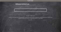 Desktop Screenshot of dallasmunicipalcourt.com